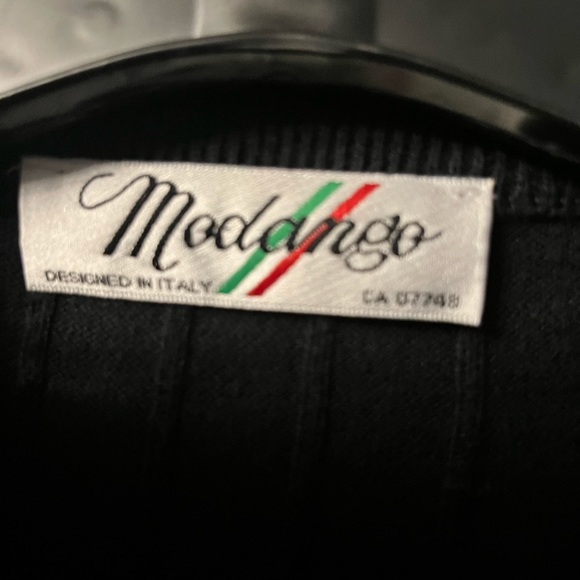 Modango Mens Black Sweater with Texture !! - Picture 6 of 8